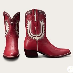 Tecovas Jolene Boot (Crimson/Bone)